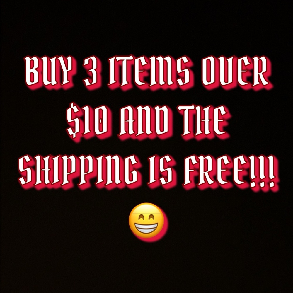 Buy 3 or more items and you will receive free shipping. Build your bundle today.